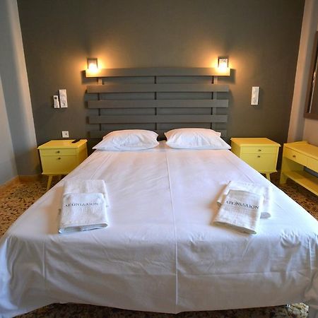 Leonidaion Guesthouse Ancient Olympia Pokoj fotografie A bedroom in a hotel